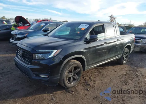 2021 Honda Ridgeline Black Edition from USA, damaged, VIN 5FPYK3F82MB022804